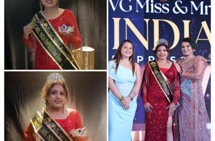 Chandrani Sarkar VG Mrs India Empress Kolkata Beauty Queen Homemaker Transformation Women Empowerment