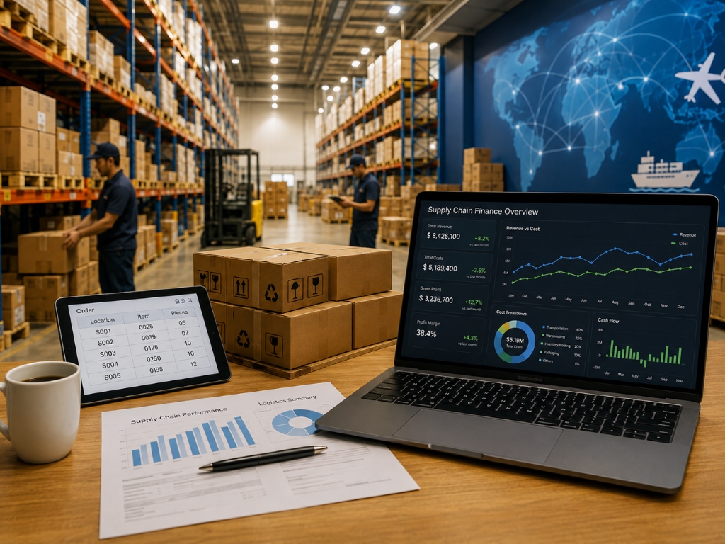 Supply chain routing